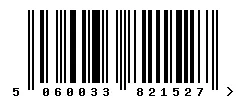 5060033821527 barcode