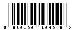 EAN barcode number 5060120164049