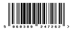 5060389247262 barcode