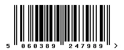 5060389247989 barcode