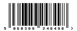 5060389248498 barcode