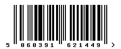 EAN barcode 5060391621449