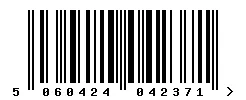 EAN barcode 5060424042371