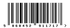 5060452911717 barcode