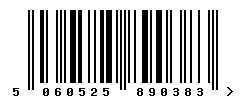 upc 5060525890383 barcode image