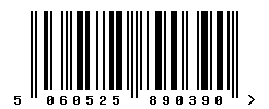 upc 5060525890390 barcode image