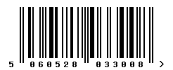 upc 5060528033008 barcode image