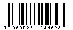 5060528034623 barcode
