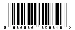 5060530350346 barcode