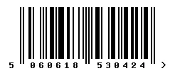 5060618530424 barcode