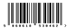 upc 5060618530462 barcode image