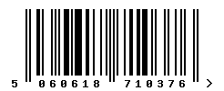 upc 5060618710376 barcode image