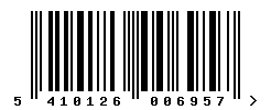 upc 5410126006957 barcode image