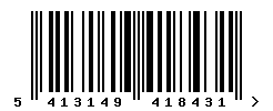 EAN barcode number 5413149418431