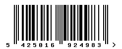 5425016924983 barcode