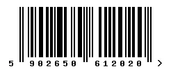 5902650612020 barcode