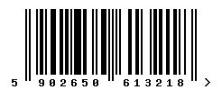 5902650613218 barcode