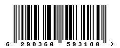 6290360593180 barcode