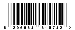 upc 6290931345712 barcode image