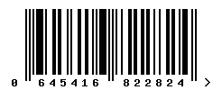 EAN barcode 645416822824