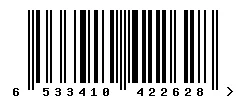 6533410422628 barcode