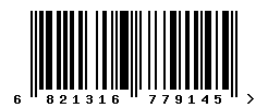 upc 6821316779145 barcode image