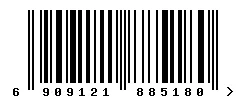 6909121885180 barcode