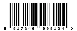 EAN barcode 6917246008124
