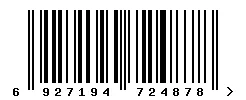 EAN 6927194724878 barcode image
