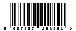 upc 6937357202891 barcode image