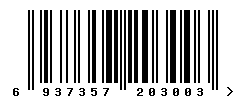 upc 6937357203003 barcode image