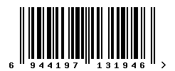 upc 6944197131946 barcode image