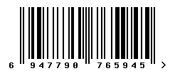 upc 6947790765945 barcode image