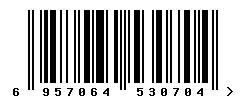 upc 6957064530704 barcode image