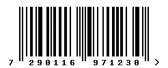EAN barcode 7290116971230