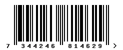 EAN 7344246814629 barcode image