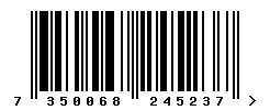 upc 7350068245237 barcode image