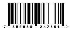 7350068247361 barcode