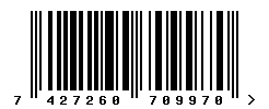 upc 7427260709970 barcode image