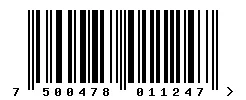 7500478011247 barcode