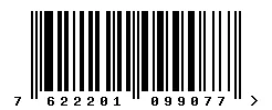 EAN barcode 7622201099077