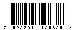 EAN barcode 7622201129323