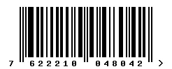 EAN barcode 7622210048042