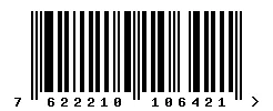 EAN barcode 7622210106421