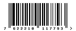 EAN barcode 7622210117793