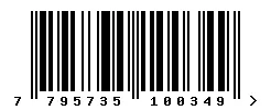 7795735100349 barcode