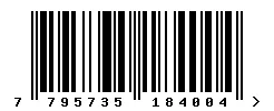 7795735184004 barcode