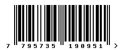 7795735190951 barcode