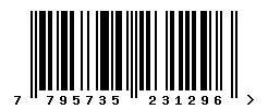 7795735231296 barcode