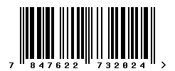 upc 7847622732024 barcode image